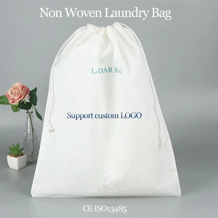 Non-woven Drawstring Laundry Bags